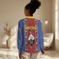 Eswatini African Pattern Women Casual Shirt Swaziland Shield Siyinqaba LT01