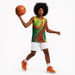 Personalized Mauritania Independence Day Basketball Jersey with Mauritanian Seal - Special Version - African Pride