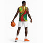 Personalized Mauritania Independence Day Basketball Jersey with Mauritanian Seal - Special Version - African Pride