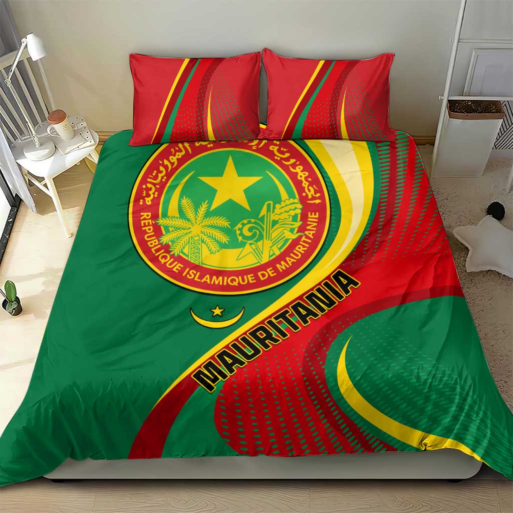 Mauritania Independence Day Bedding Set with Mauritanian Seal - Special Version