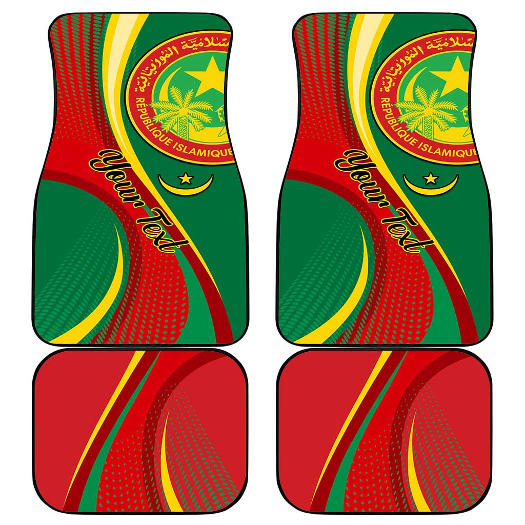 Mauritania Independence Day Car Mats with Mauritanian Seal - Special Version