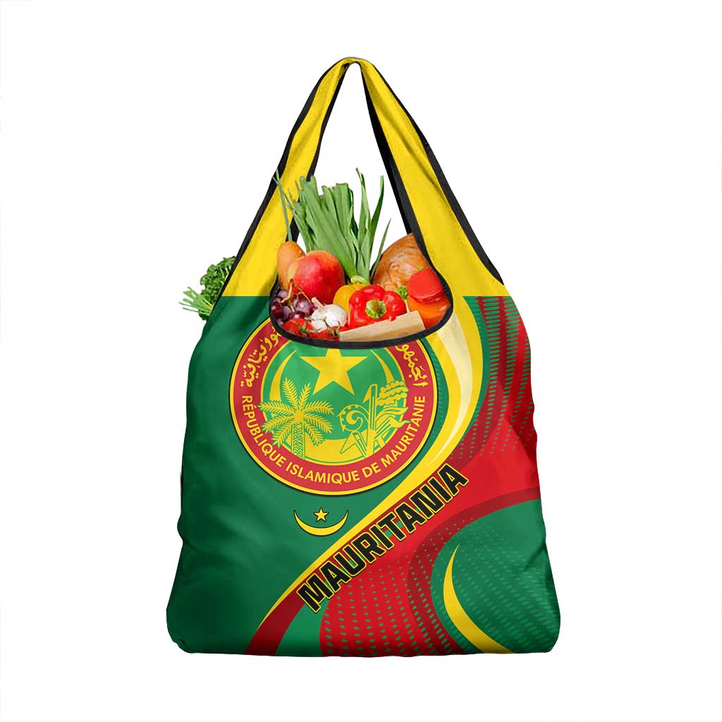 Mauritania Independence Day Grocery Bag with Mauritanian Seal - Special Version