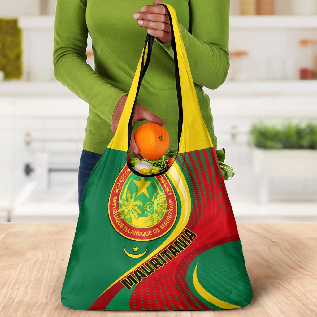 Mauritania Independence Day Grocery Bag with Mauritanian Seal - Special Version