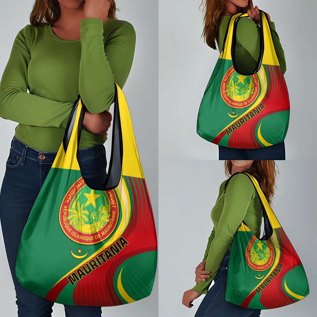 Mauritania Independence Day Grocery Bag with Mauritanian Seal - Special Version