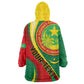 Personalized Mauritania Independence Day Wearable Blanket Hoodie with Mauritanian Seal - Special Version