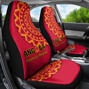 Support Palancas Negras - Red Angola Football Car Seat Cover