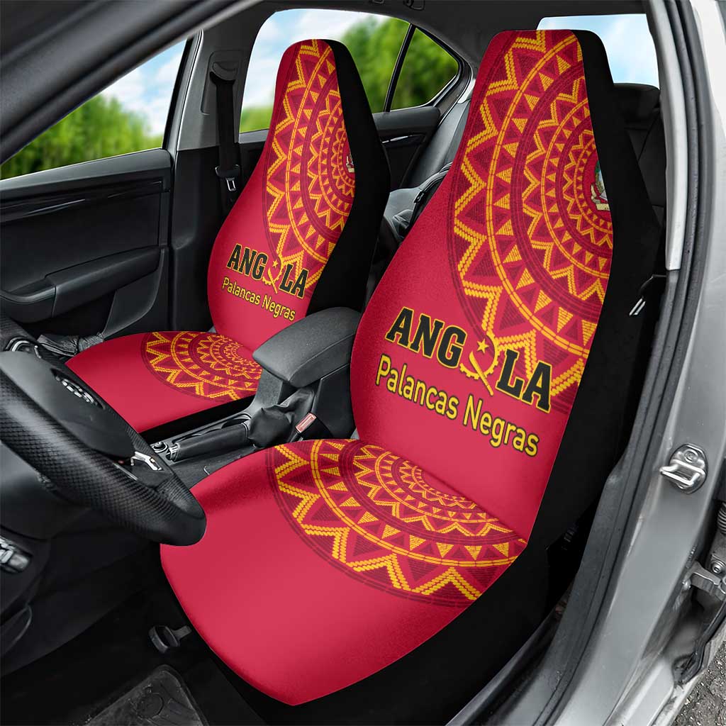 Support Palancas Negras - Red Angola Football Car Seat Cover