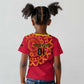 Support Palancas Negras - Red Angola Football Kid T shirt
