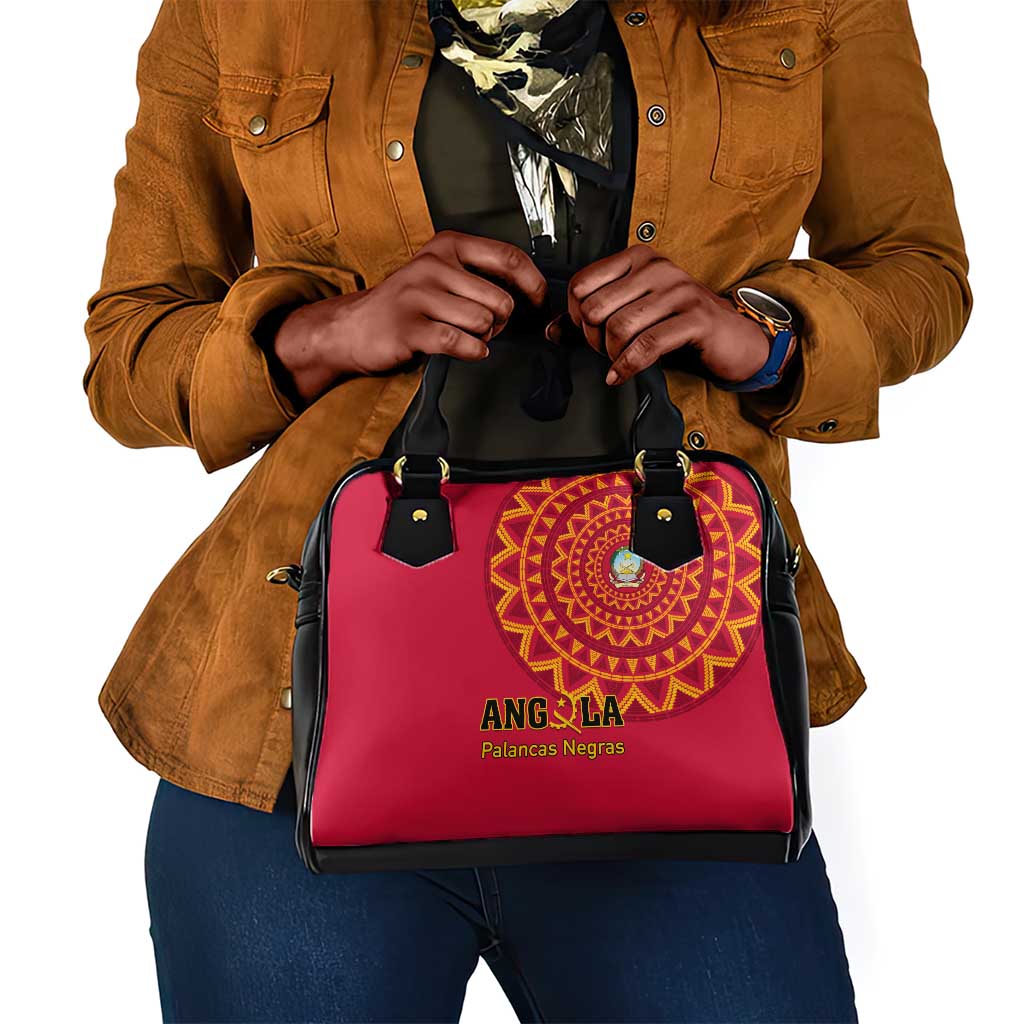 Support Palancas Negras - Red Angola Football Shoulder Handbag