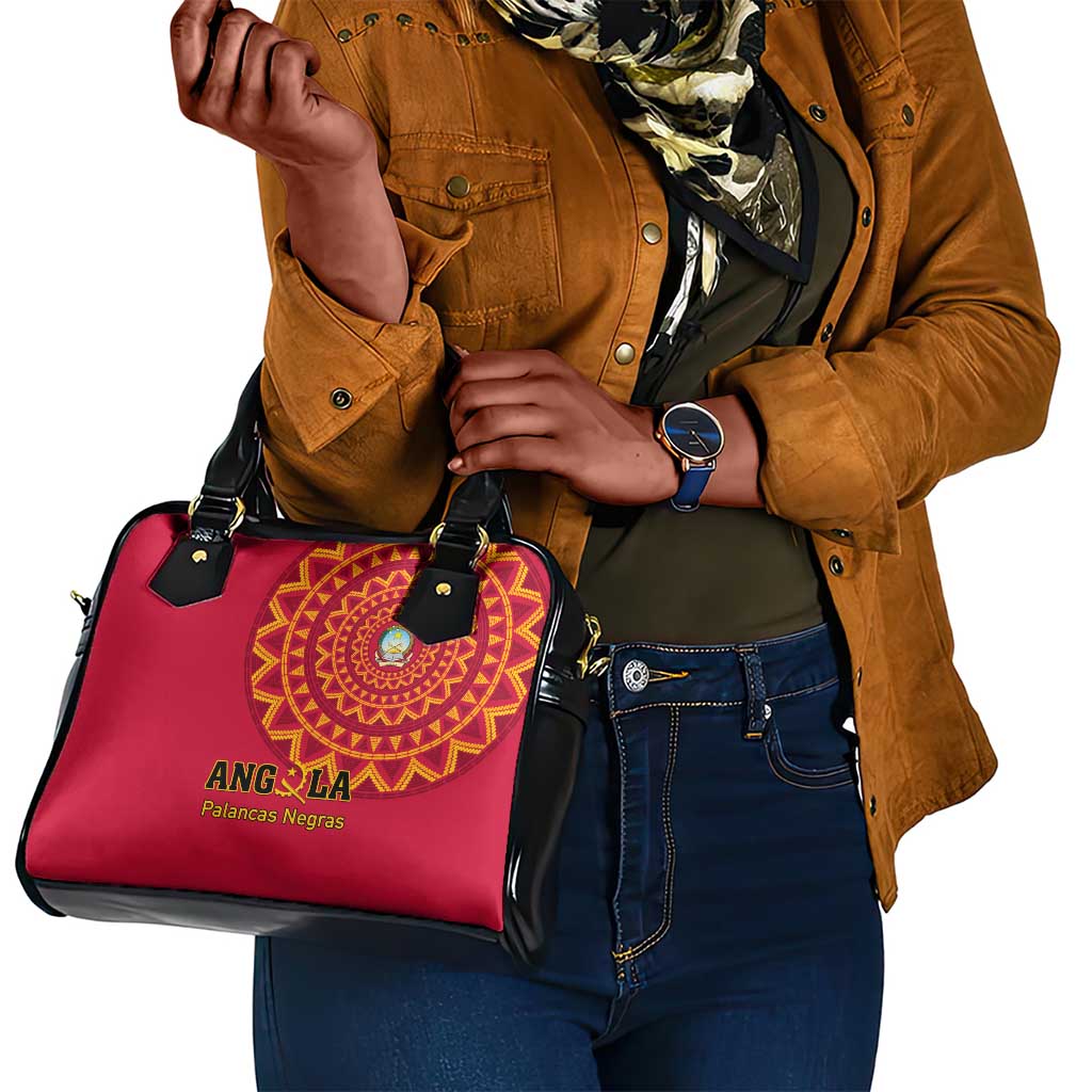 Support Palancas Negras - Red Angola Football Shoulder Handbag