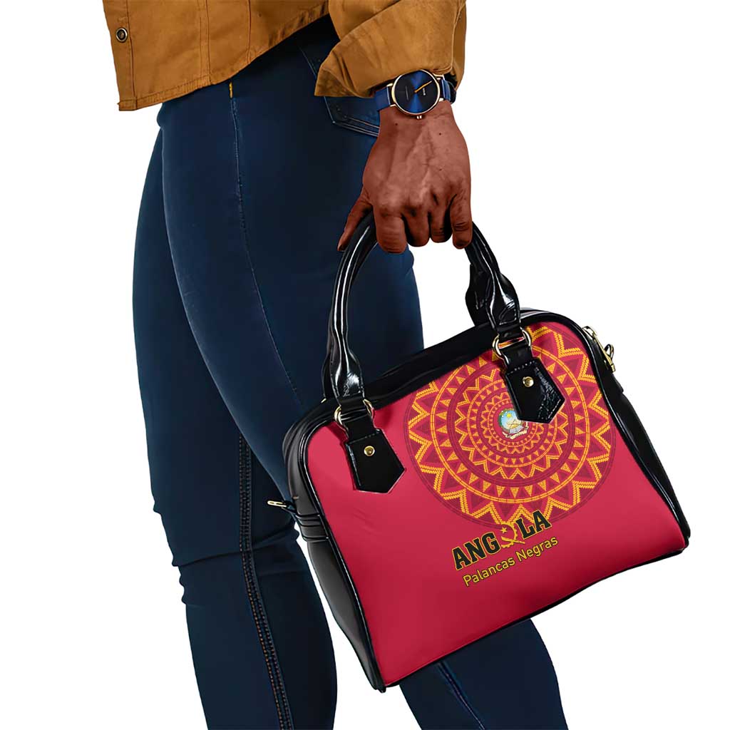 Support Palancas Negras - Red Angola Football Shoulder Handbag