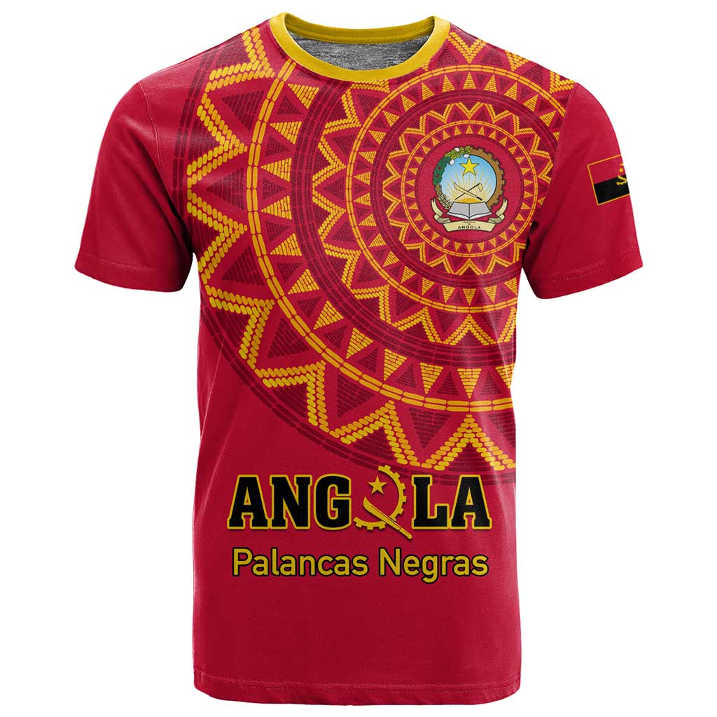 Support Palancas Negras - Red Angola Football T shirt
