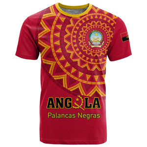 Support Palancas Negras - Red Angola Football T shirt