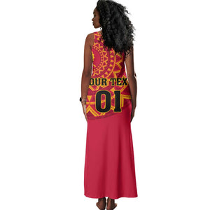 Support Palancas Negras - Red Angola Football Tank Maxi Dress