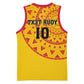 Support Palancas Negras - Yellow Angola Football Basketball Jersey - African Pride