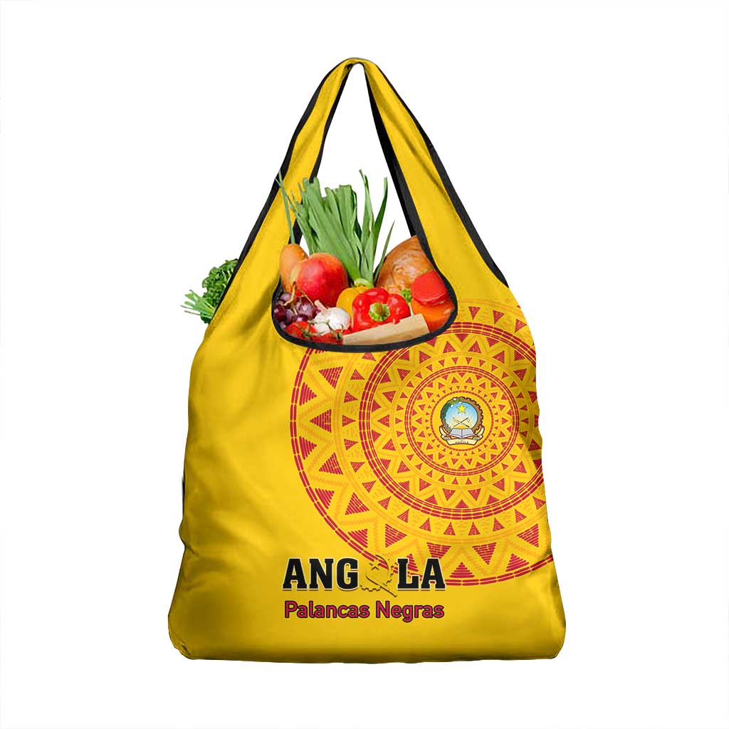 Support Palancas Negras - Yellow Angola Football Grocery Bag
