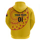 Support Palancas Negras - Yellow Angola Football Hoodie