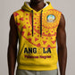 Support Palancas Negras - Yellow Angola Football Sleeveless Hoodie - African Pride