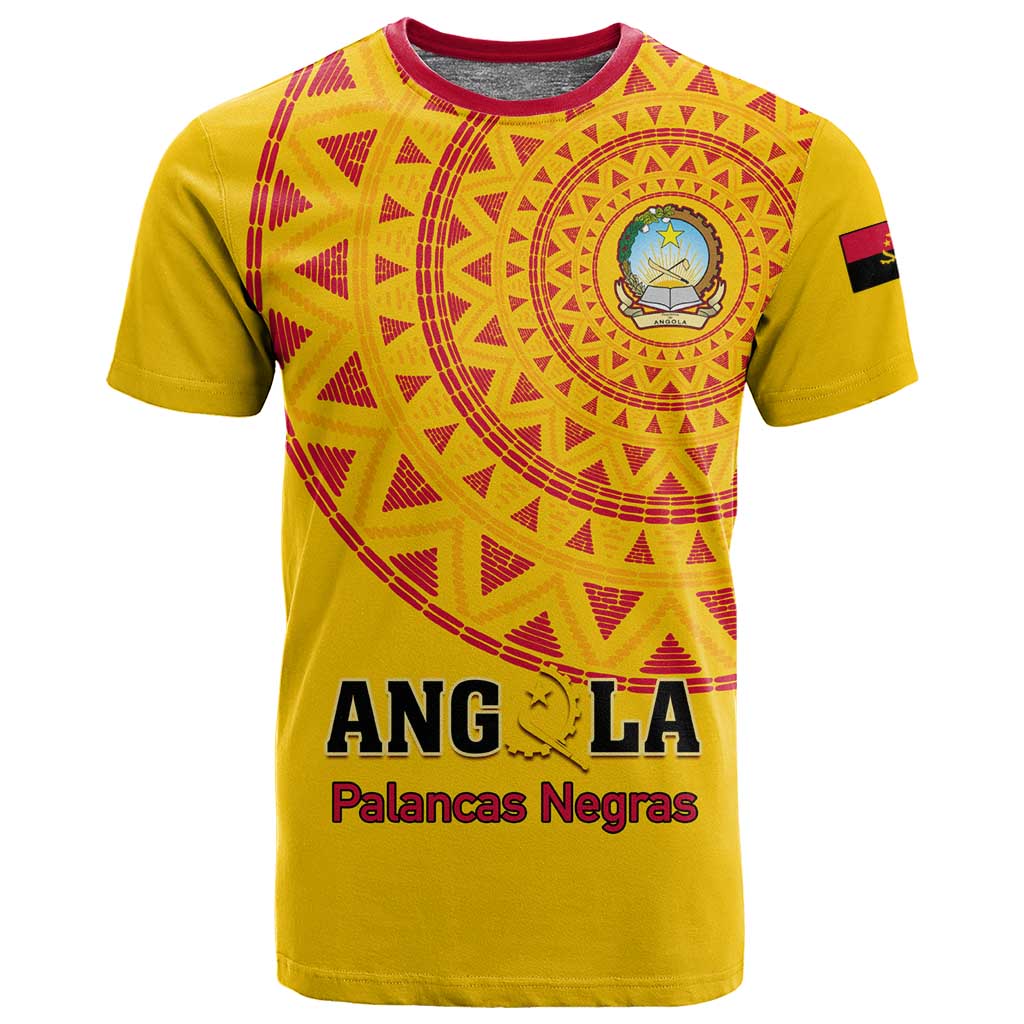 Support Palancas Negras - Yellow Angola Football T shirt