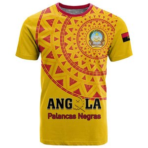 Support Palancas Negras - Yellow Angola Football T shirt