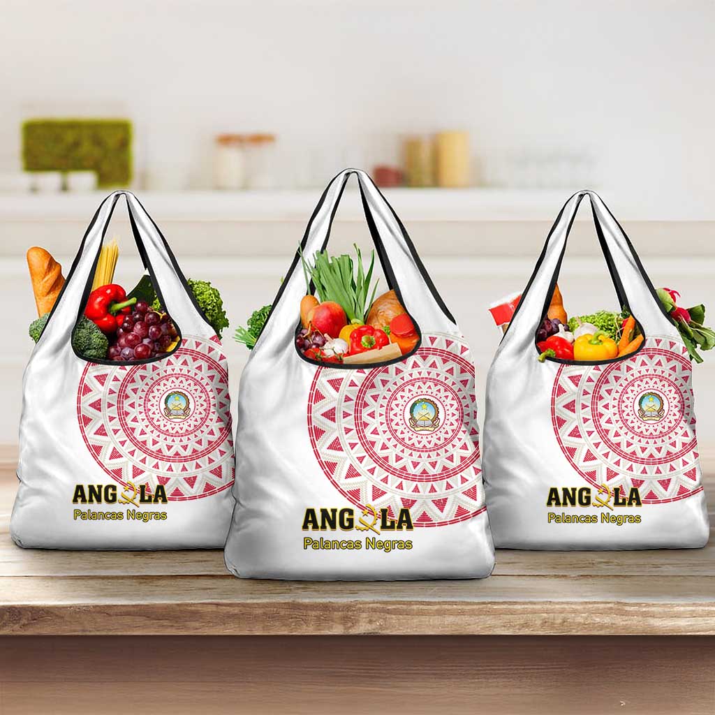 Support Palancas Negras - White Angola Football Grocery Bag