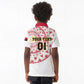 Support Palancas Negras - White Angola Football Kid Polo Shirt