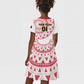 Support Palancas Negras - White Angola Football Kid Short Sleeve Dress
