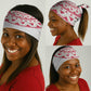 Support Palancas Negras - White Angola Football Neck Gaiter - African Pride