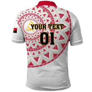 Support Palancas Negras - White Angola Football Polo Shirt
