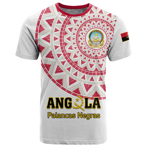 Support Palancas Negras - White Angola Football T shirt