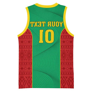 Support the Lions of Chinguetti - Mauritania Football Basketball Jersey - African Pride