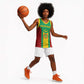 Support the Lions of Chinguetti - Mauritania Football Basketball Jersey - African Pride