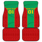 Support the Lions of Chinguetti - Mauritania Football Car Mats