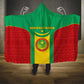 Support the Lions of Chinguetti - Mauritania Football Hooded Blanket