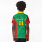 Support the Lions of Chinguetti - Mauritania Football Kid Polo Shirt