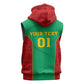 Support the Lions of Chinguetti - Mauritania Football Sleeveless Hoodie - African Pride