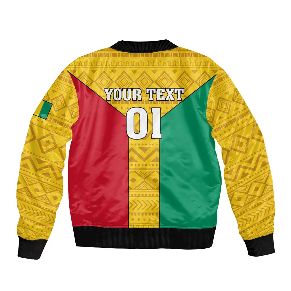 Guinea Football Bomber Jacket Come On Syli National