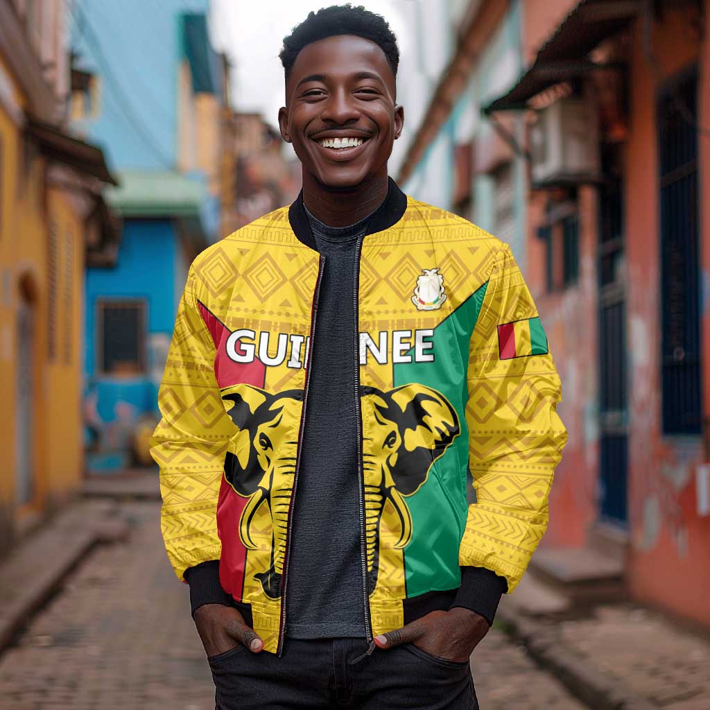 Guinea Football Bomber Jacket Come On Syli National