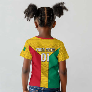 Guinea Football Kid T shirt Come On Syli National