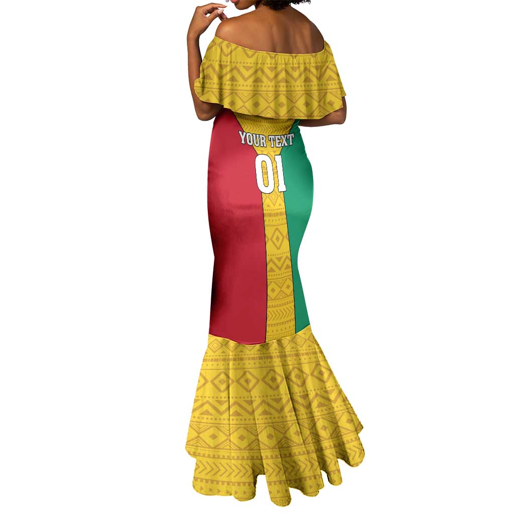 Guinea Football Mermaid Dress Come On Syli National