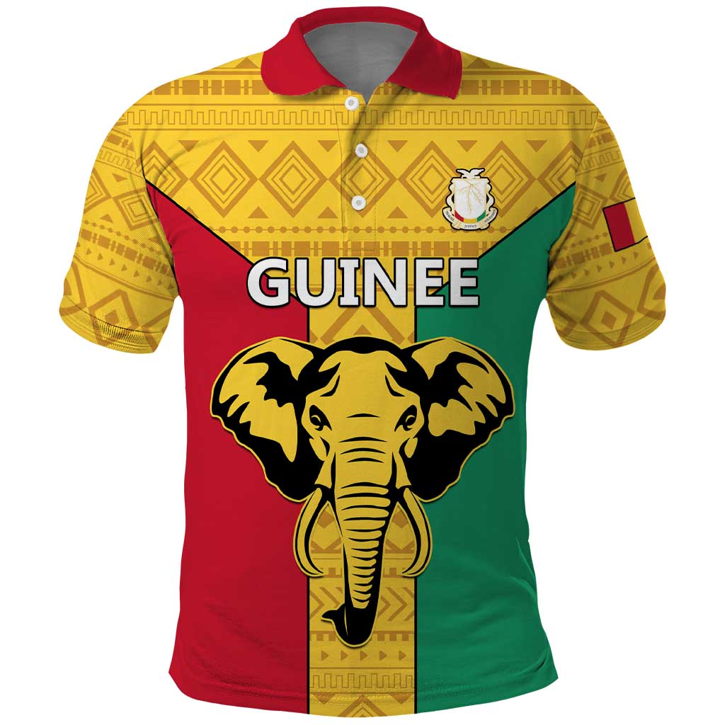 Guinea Football Polo Shirt Come On Syli National