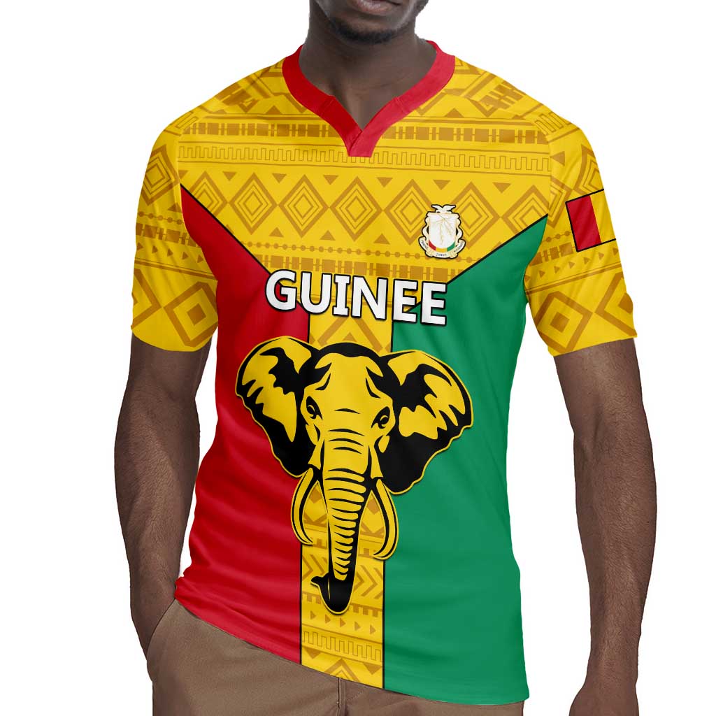 Guinea Football Rugby Jersey Come On Syli National