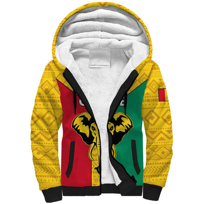 Guinea Football Sherpa Hoodie Come On Syli National