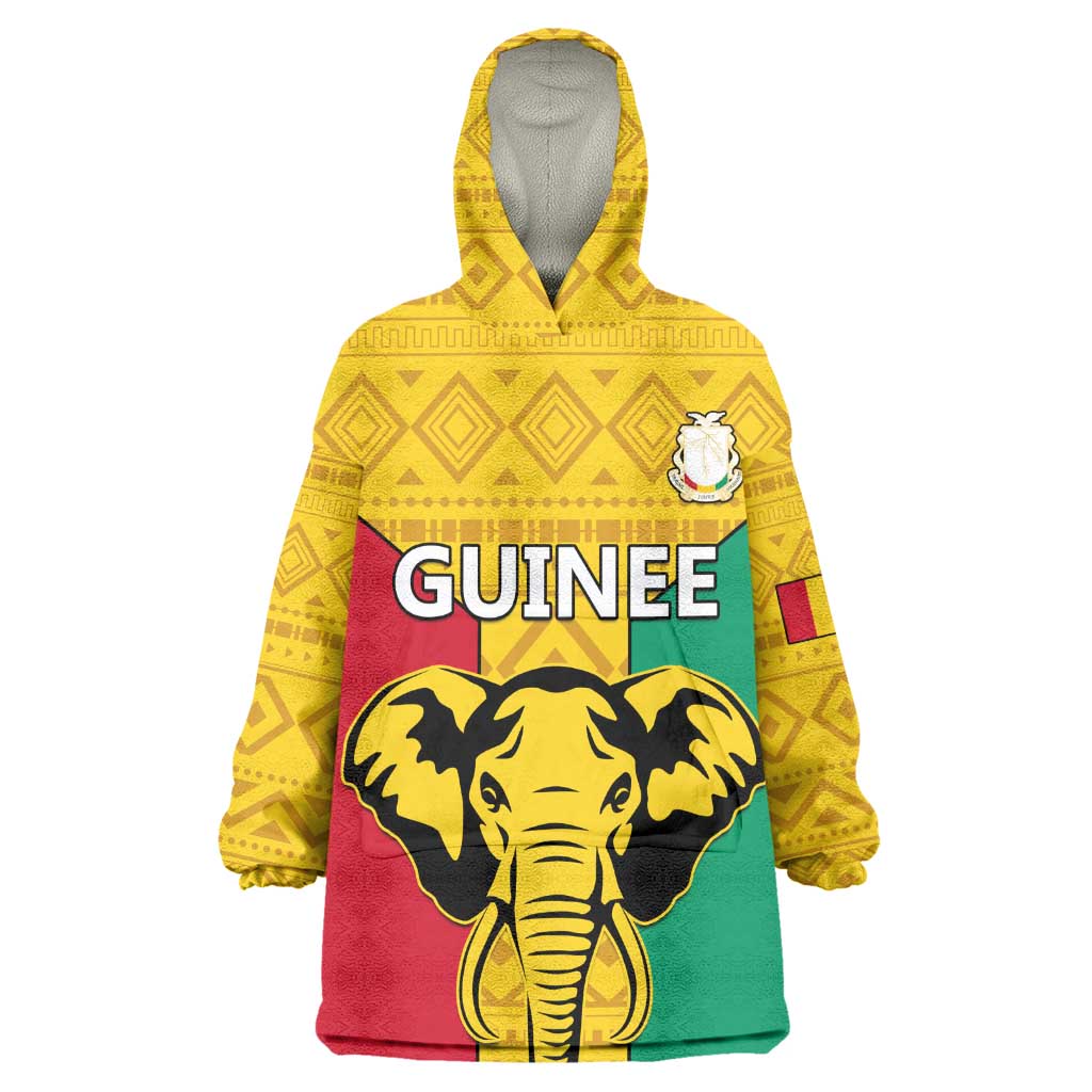 Guinea Football Wearable Blanket Hoodie Come On Syli National