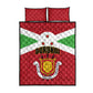 Burundi Quilt Bed Set Coat Of Arms African Pattern