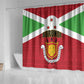 Burundi Shower Curtain Coat Of Arms African Pattern