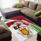 Burundi Independence Day Area Rug Coat Of Arms Bujumbura Flower