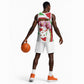 Personalized Burundi Independence Day Basketball Jersey Coat Of Arms Bujumbura Flower - African Pride