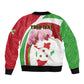 Personalized Burundi Independence Day Bomber Jacket Coat Of Arms Bujumbura Flower