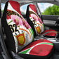 Burundi Independence Day Car Seat Cover Coat Of Arms Bujumbura Flower